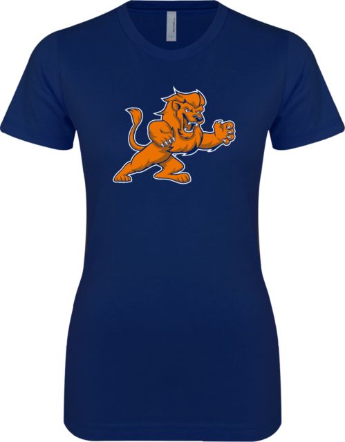 Nassau CC Next Level Womens Boyfriend Tee Lion Mascot - ONLINE ONLY