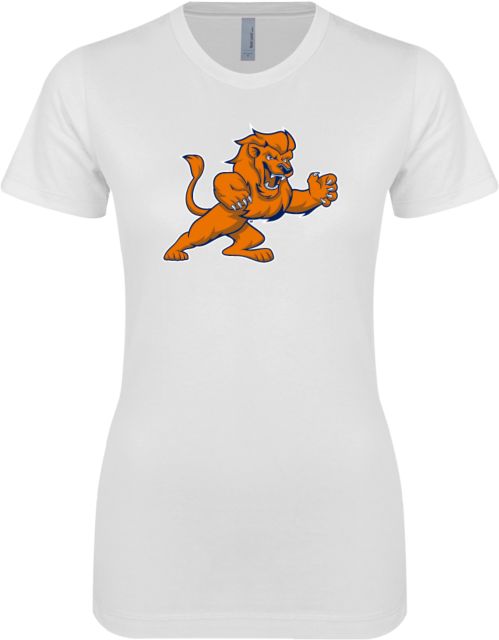 Nassau CC Next Level Womens Boyfriend Tee Lion Mascot - ONLINE ONLY