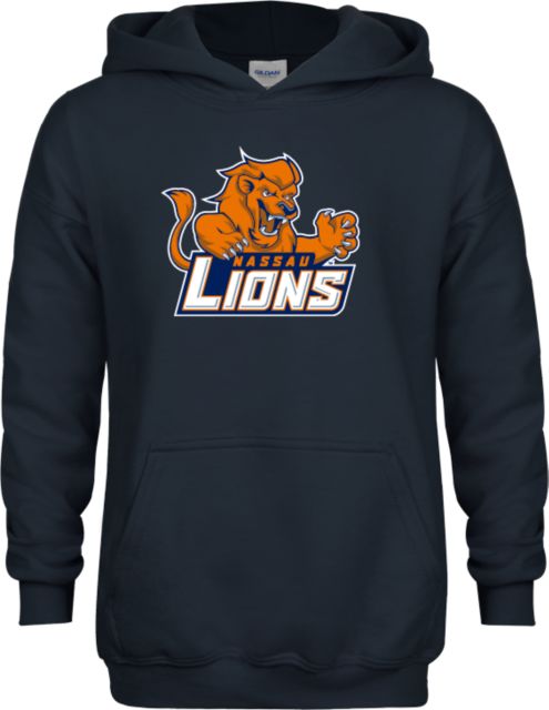 Nassau CC Youth Fleece Hoodie Primary Mark - ONLINE ONLY