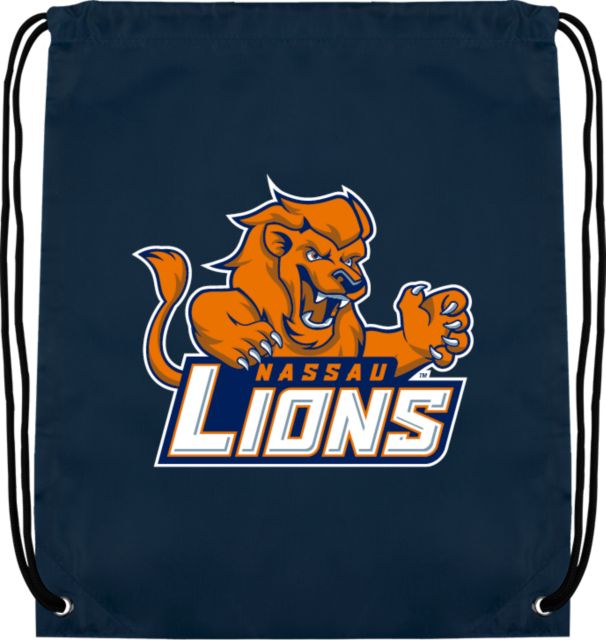 Nassau CC Drawstring Backpack Primary Mark - ONLINE ONLY