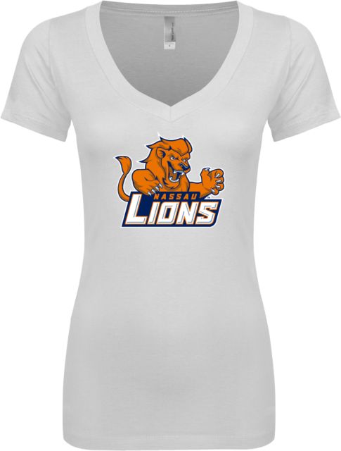 Nassau CC Next Level Womens Ideal V Tee Primary Mark - ONLINE ONLY