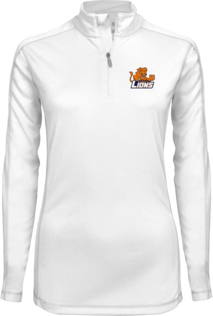 Nassau CC Syntrel Womens Interlock 1/4 Zip Primary Mark - ONLINE ONLY