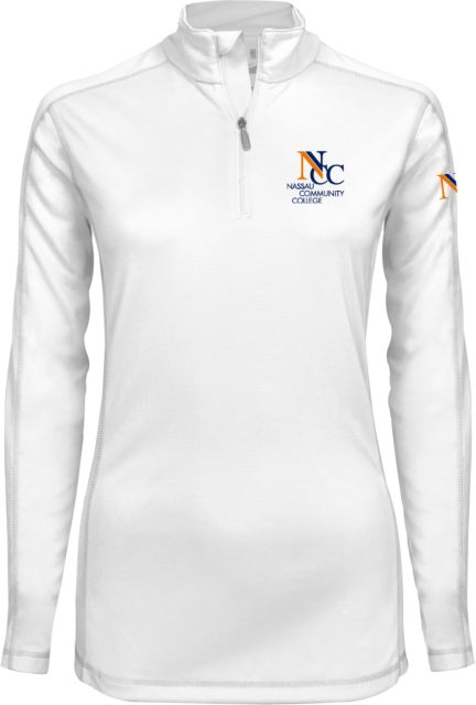 Nassau CC Syntrel Womens Interlock 1/4 Zip Primary Institutional - ONLINE ONLY