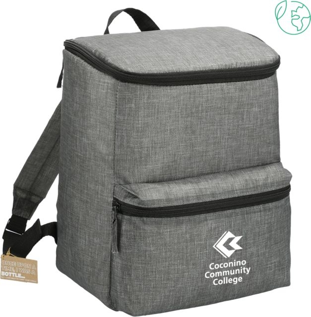 Conconino Excursion Recycled 20 Can Backpack Cooler Coconino Community College - Primary Mark - ONLINE ONLY