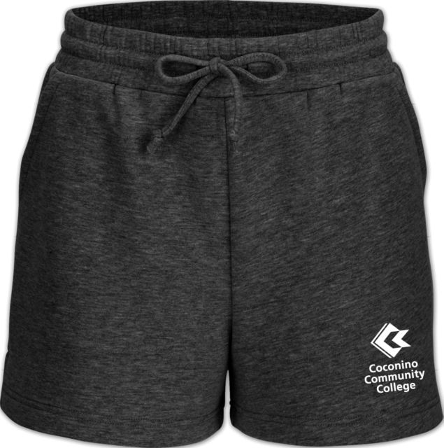 Conconino Boxercraft Womens Heather Fleece Short Coconino Community College - Primary Mark - ONLINE ONLY
