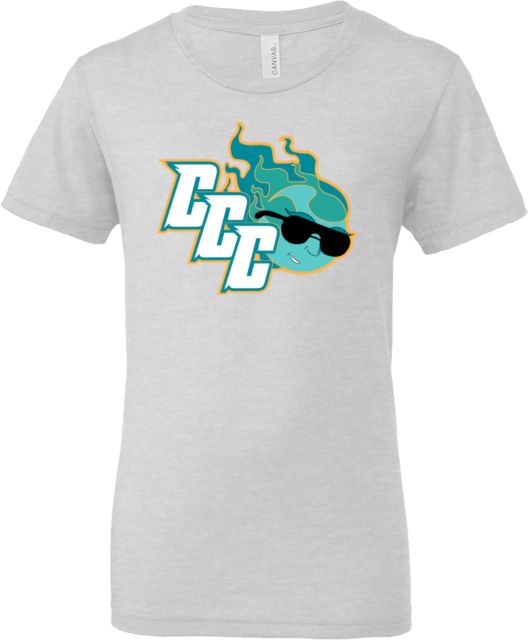 Conconino Bella + Canvas Youth Jersey T Shirt CCC - Mascot - ONLINE ONLY