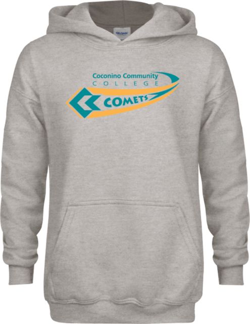 Conconino Youth Fleece Hood Coconino Community College - Comets - ONLINE ONLY
