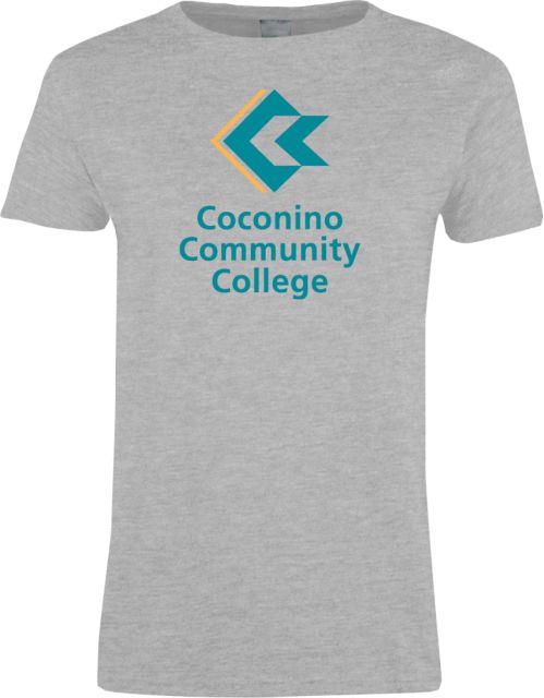 Conconino Womens Short Sleeve Tee Coconino Community College - Primary Mark - ONLINE ONLY