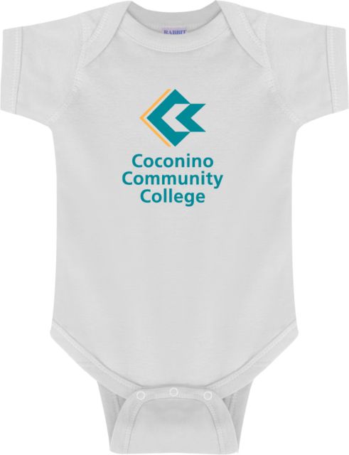 Conconino Infant Bodysuit Coconino Community College - Primary Mark - ONLINE ONLY
