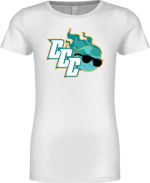 Conconino Next Level Girls Fashion Fit T Shirt CCC - Mascot - ONLINE ONLY