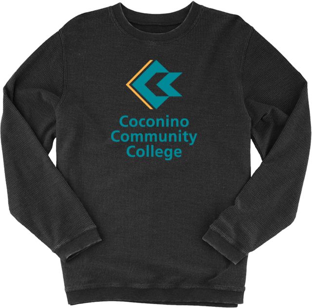 Conconino Boxercraft Womens Corded Crew Coconino Community College - Primary Mark - ONLINE ONLY