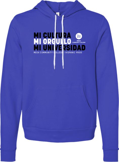 Mesa  Bella + Canvas Fleece Hood Mi Universidad Mi Orgullo - ONLINE ONLY