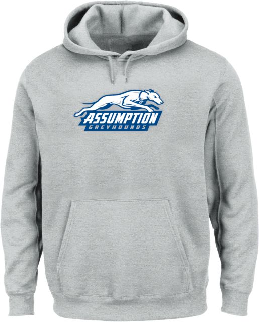 Assumption Extended Hoodie Assumption University Greyhound Logo - ONLINE ONLY