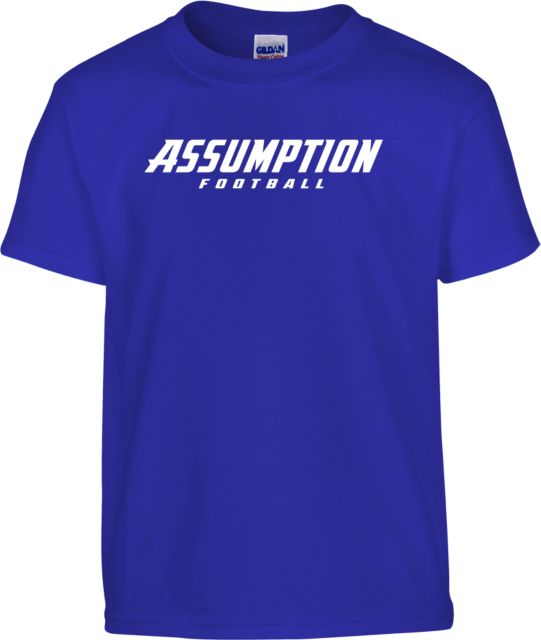 Assumption Youth T Shirt Assumption University Football - ONLINE ONLY