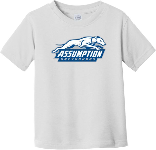 Assumption Toddler T Shirt Assumption University Greyhound Logo - ONLINE ONLY