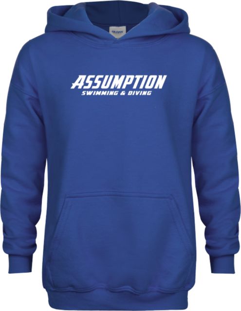 Assumption Youth Fleece Hoodie Assumption University Swim and Dive - ONLINE ONLY
