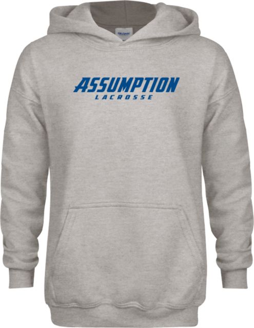 Assumption Youth Fleece Hood Assumption University Lacrosse - ONLINE ONLY