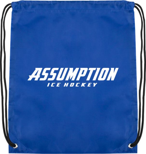Assumption Drawstring Backpack Assumption University Ice Hockey - ONLINE ONLY