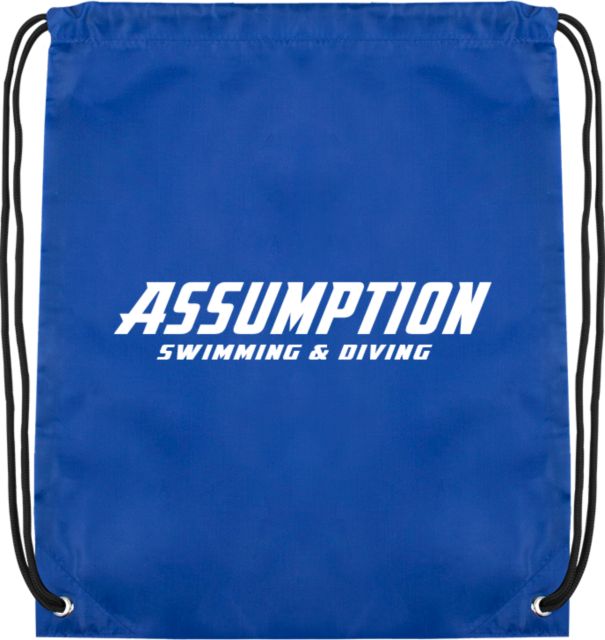 Assumption Drawstring Backpack Assumption University Swim and Dive - ONLINE ONLY