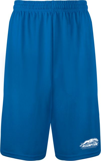 Assumption Performance Classic 9 Inch Short Assumption University Greyhound Logo - ONLINE ONLY
