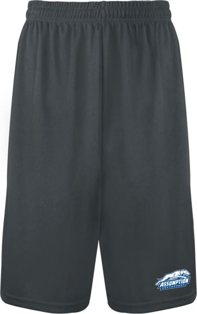 Assumption Performance Classic 9 Inch Short Assumption University Greyhound Logo - ONLINE ONLY