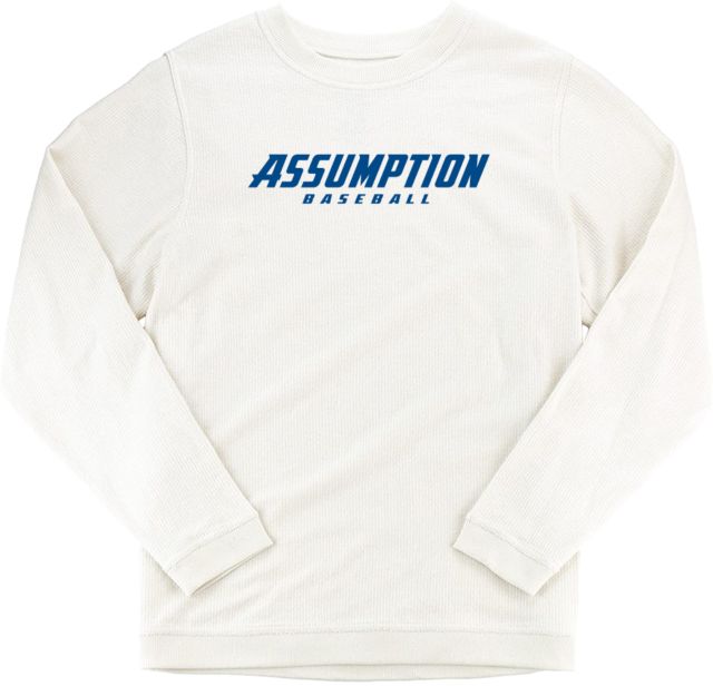 Assumption Boxercraft Womens Corded Crew Assumption University Baseball - ONLINE ONLY