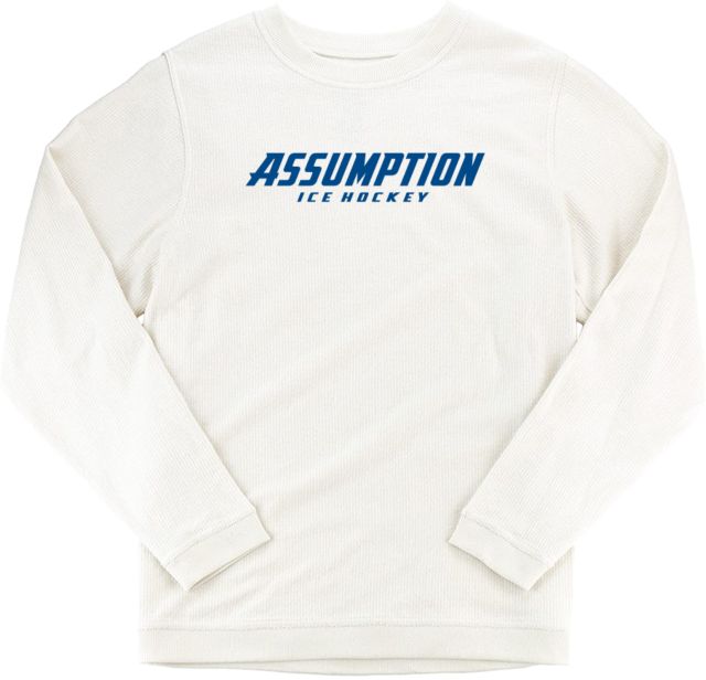 Assumption Boxercraft Womens Corded Crew Assumption University Ice Hockey - ONLINE ONLY