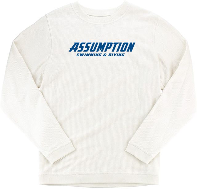 Assumption Boxercraft Womens Corded Crew Assumption University Swim and Dive - ONLINE ONLY