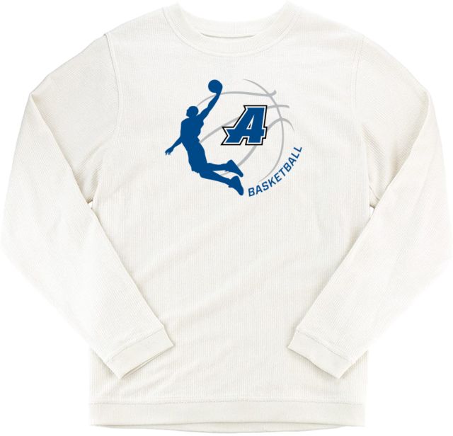 Assumption Boxercraft Womens Corded Crew Assumption University Basketball Graphic - ONLINE ONLY