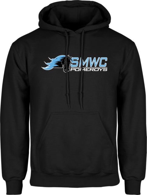 St Mary of the Woods Fleece Hoodie Mascot Wordmark - ONLINE ONLY