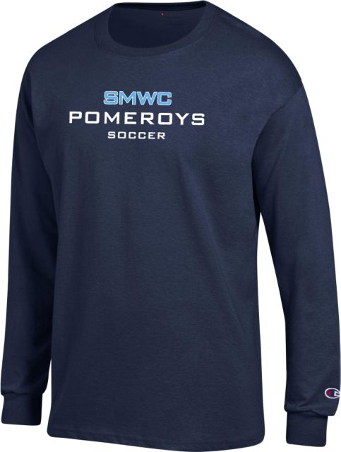 St Mary of the Woods Champion Oxford Long Sleeve T Shirt SMWC Soccer - ONLINE ONLY