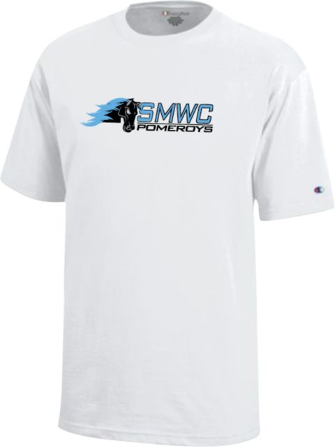 St Mary of the Woods Youth Champion Short Sleeve Tee Mascot Wordmark - ONLINE ONLY