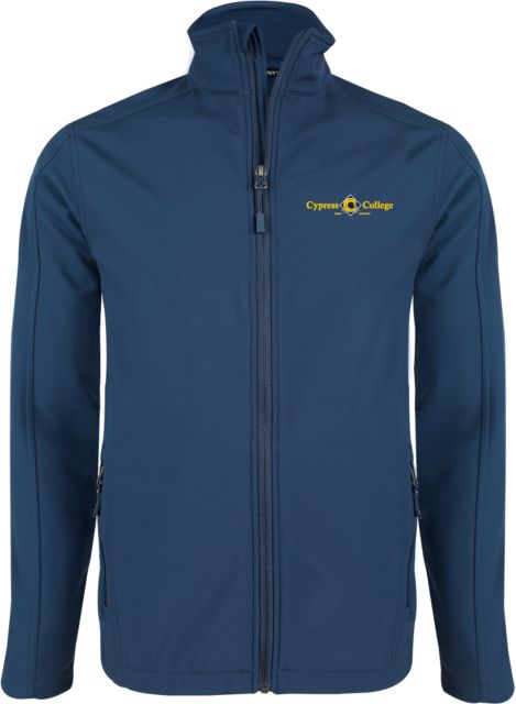 Cypress College Softshell Jacket Cypress College Logo Horizontal - ONLINE ONLY