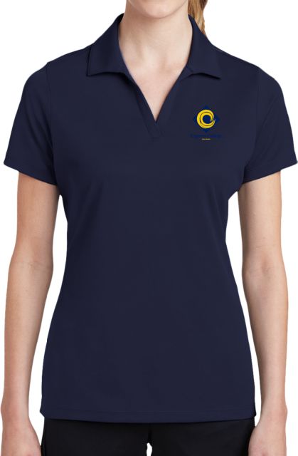 Cypress College Womens Dry Mesh Polo Cypress College Logo Vertical - ONLINE ONLY