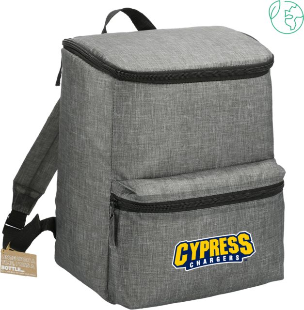 Cypress College Excursion Recycled 20 Can Backpack Cooler Cypress Chargers Banner Wordmark - ONLINE ONLY