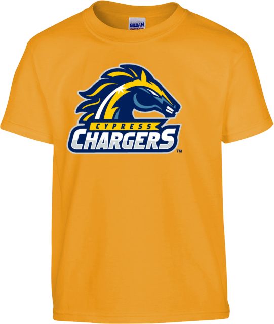 Cypress College Youth T Shirt Cypress Chargers Logo - ONLINE ONLY