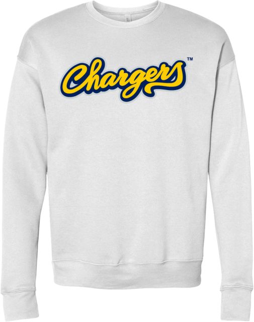 Cypress College Bella + Canvas Fleece Crew Cypress - Chargers Script - ONLINE ONLY