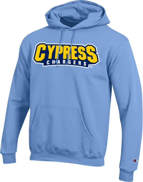 Cypress College Champion Hood Cypress Chargers Banner Wordmark - ONLINE ONLY