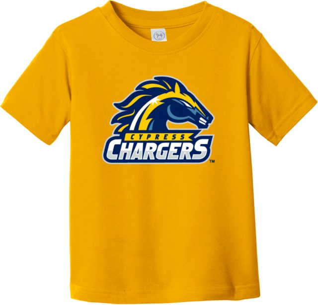 Cypress College Toddler T Shirt Cypress Chargers Logo - ONLINE ONLY