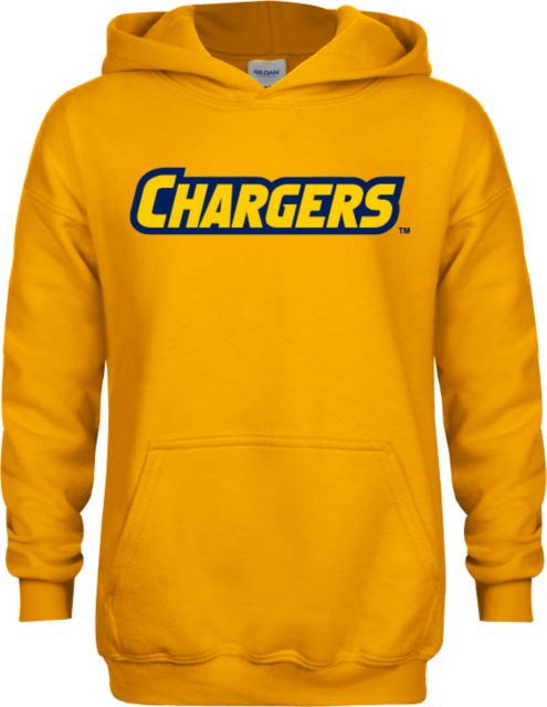 Cypress College Youth Fleece Hoodie Cypress - Chargers Wordmark - ONLINE ONLY