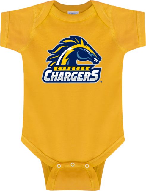 Cypress College Infant Bodysuit Cypress Chargers Logo - ONLINE ONLY