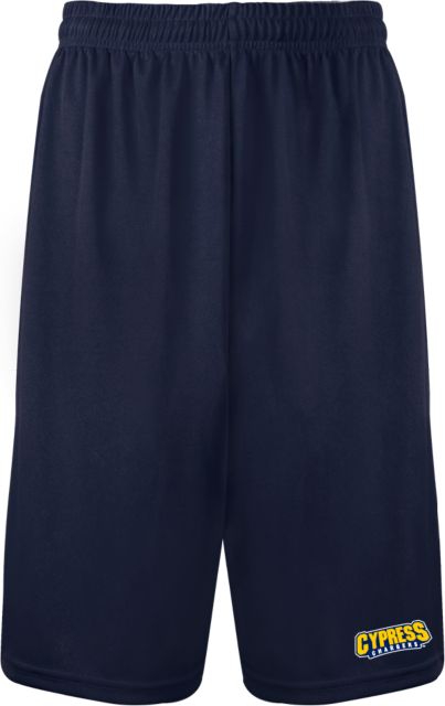 Cypress College Performance Classic 9 Inch Short Cypress Chargers Banner Wordmark - ONLINE ONLY