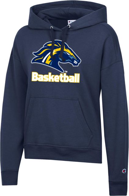 Cypress College Champion Womens Powerblend Pullover Hood Cypress - Basketball - ONLINE ONLY