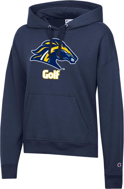 Cypress College Champion Womens Powerblend Pullover Hood Cypress - Golf - ONLINE ONLY