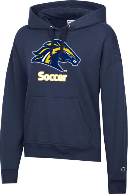 Cypress College Champion Womens Powerblend Pullover Hood Cypress - Soccer - ONLINE ONLY
