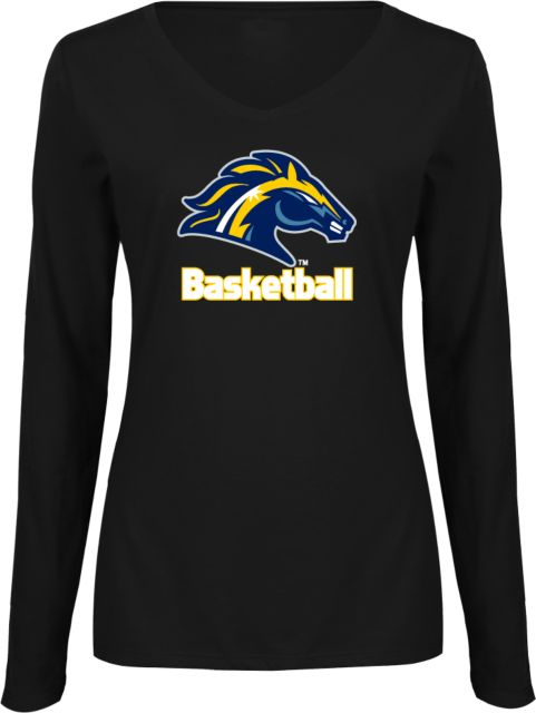 Cypress College Womens Long Sleeve V Neck Tee  Cypress - Basketball - ONLINE ONLY