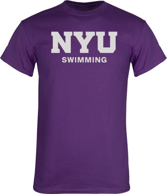 NYU T Shirt NYU Swimming - ONLINE ONLY