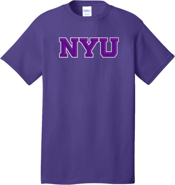 New York Univ Extended T Shirt NYU Ultra Violet - ONLINE ONLY