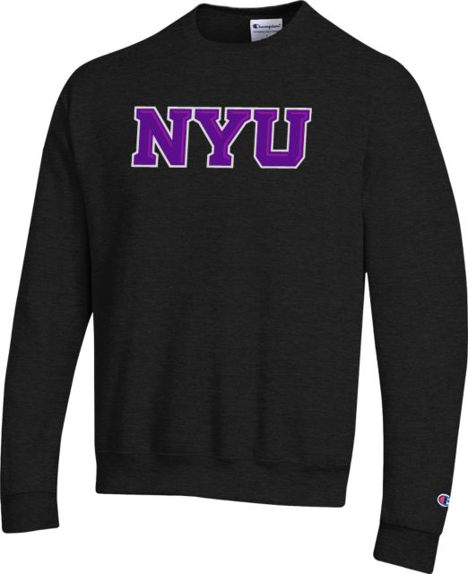 Men's Champion Purple NYU Violets Jersey Long Sleeve T-Shirt