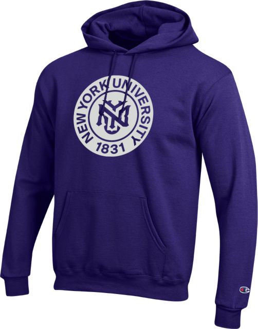 Nyu clearance champion hoodie